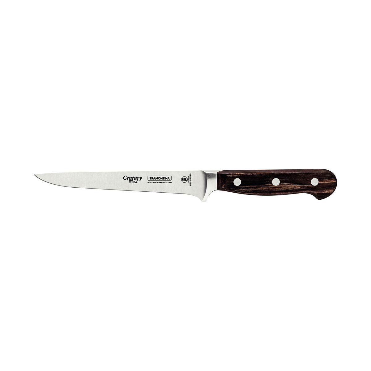 6" Fully Forged Fillet Knife with Wooden Handle