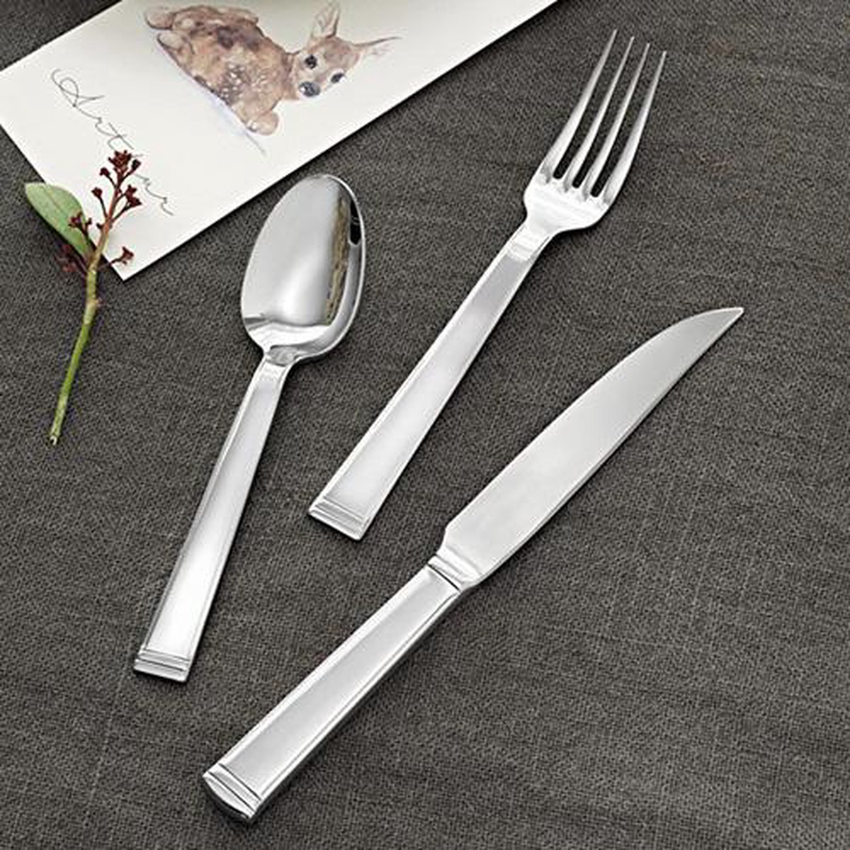 Akademia Butter Knife by Sambonet