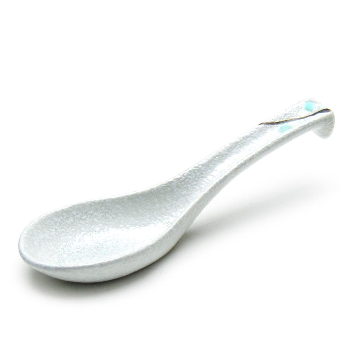 575L Porcelain Soup Spoon White