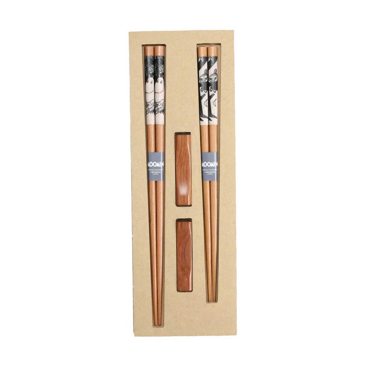 Yamaka Moomin & Littlemy Chopsticks Set