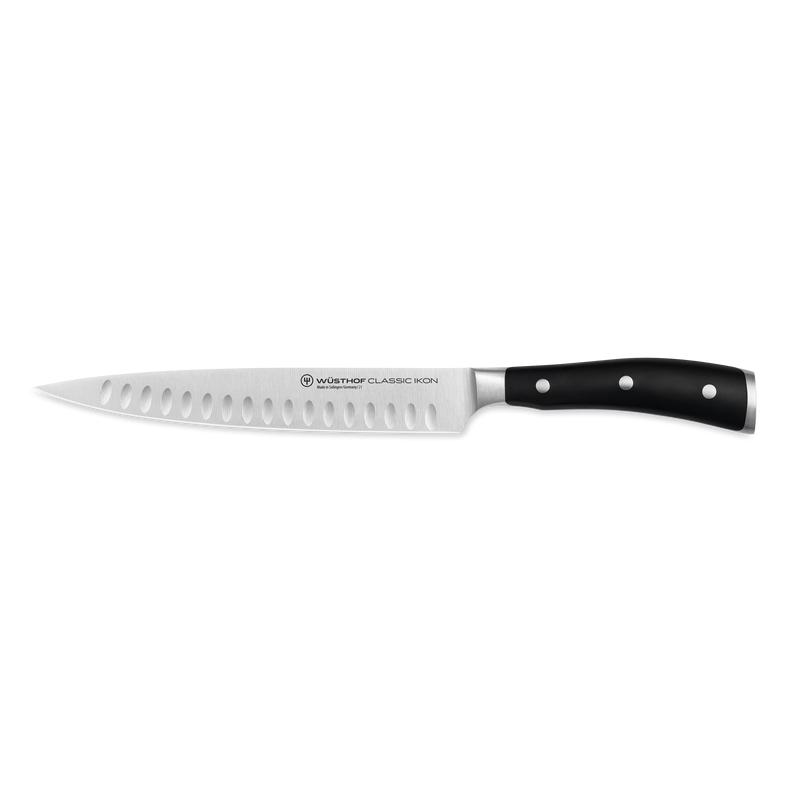Wusthof Classic Ikon Hollow Edge Carving Knife - 8"