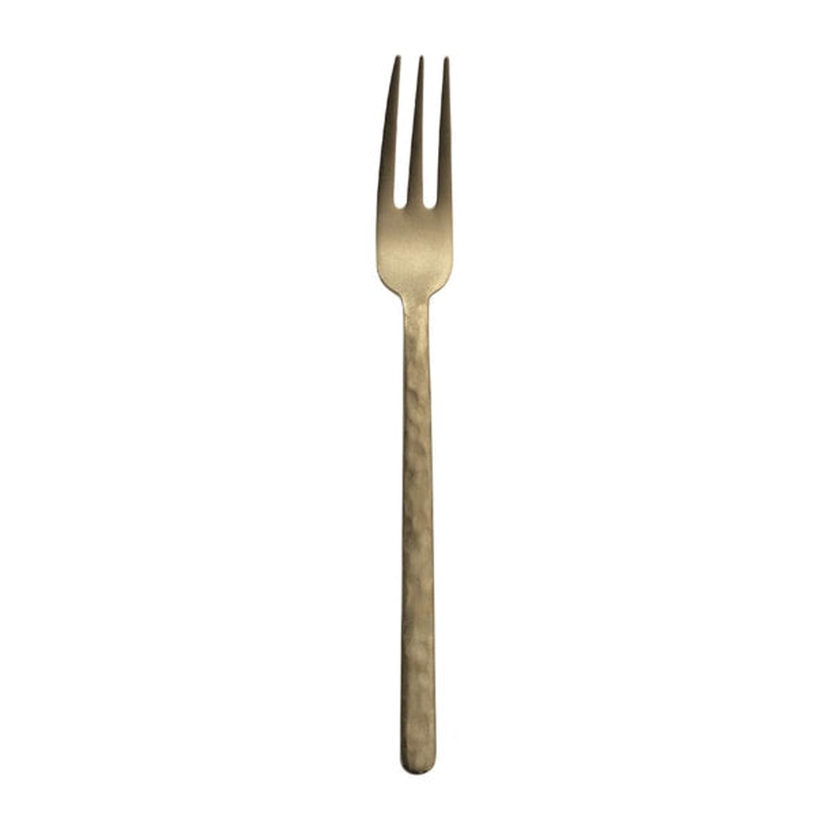XL Table Forks Vintage Gold 3-Prong Stainless Steel Modern Dining & Hospitality
