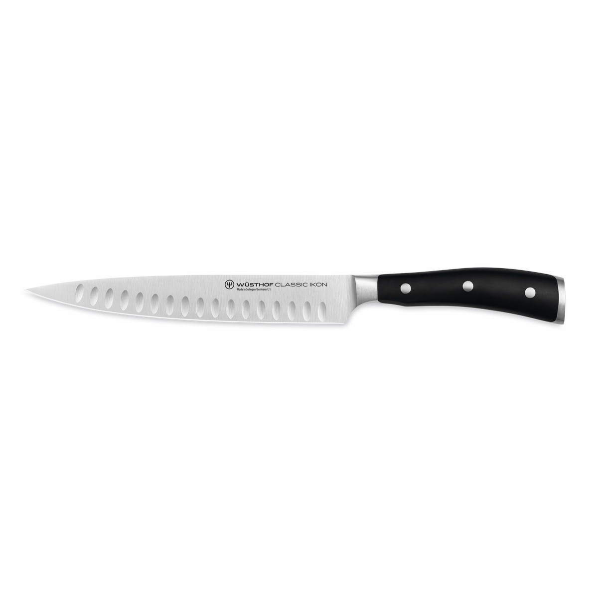 Wusthof Classic Ikon Hollow Edge Carving Knife - 8